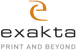 logo for Exakta Logotype Payoff (2)