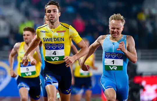 Andreas Kramer under Finnkampen