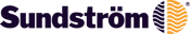 logo for Sundström CMYK Blue Text